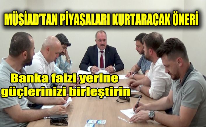 Pehlivan, iş birliği yapın faizi bırakın
