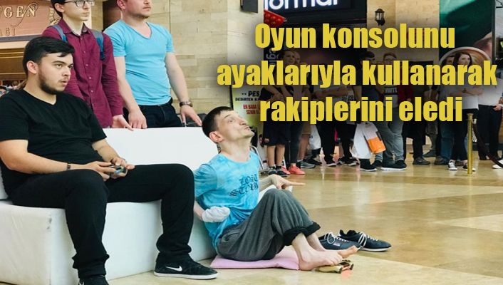 Highway’de düzenlenen turnuvaya engelli vatandaş damga vurdu
