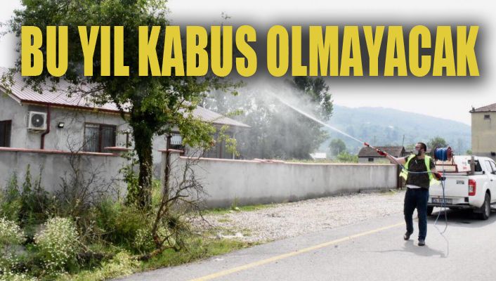İlaçlama Çalışmarı Devam Ediyor