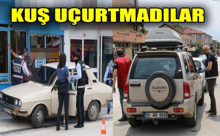 Düzce polisi huzur için sokakta