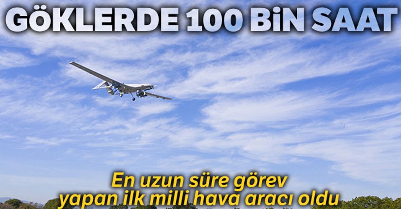 Göklerde 100 bin saat