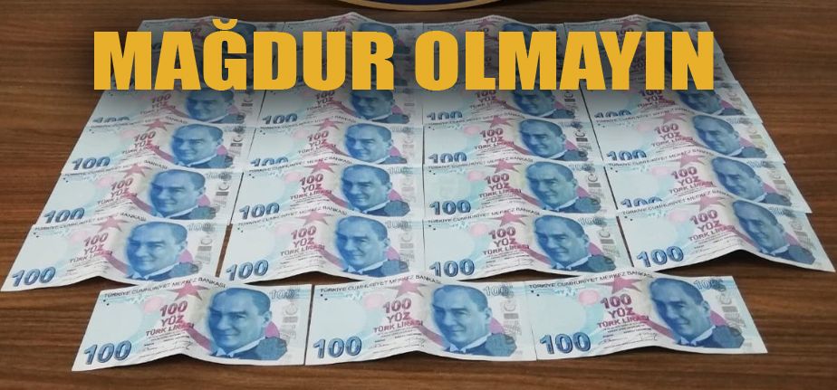 Kurban bayramı öncesi sahte para uyarısı