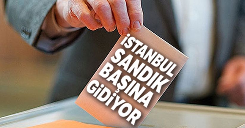 İstanbul sandık başına gidiyor
