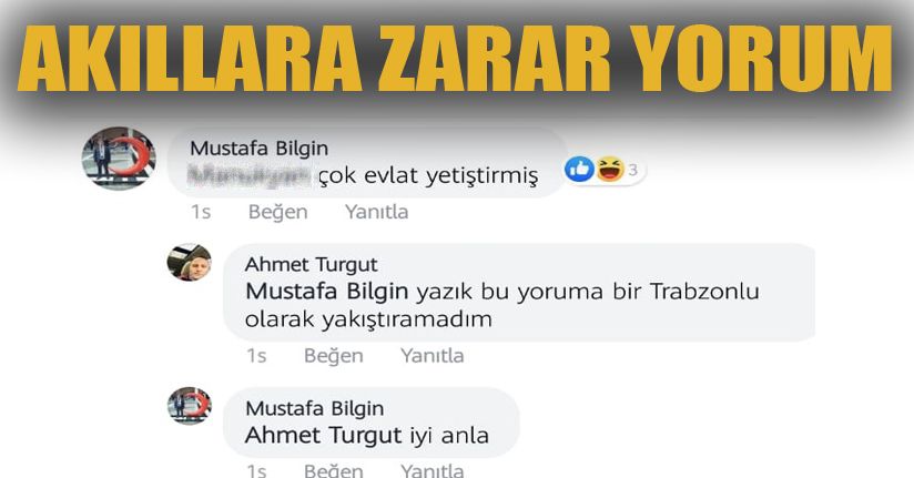Bu Yorum O Kuruma Hiç Yakışmadı