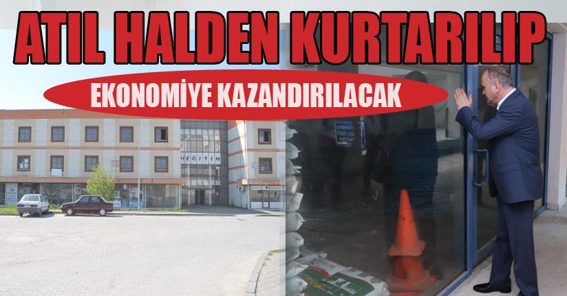 Faruk Özlü Kalıcı İş Yerlerine El Attı