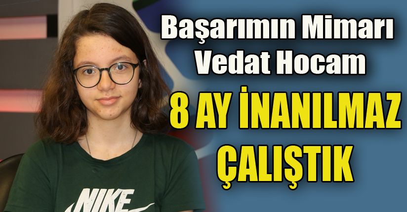 LGS Türkiye 1.’sinden akranlarına tavsiyeler