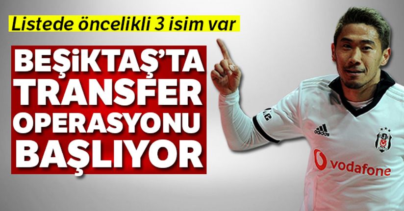 Beşiktaş'ta transfer hamleleri başlıyor