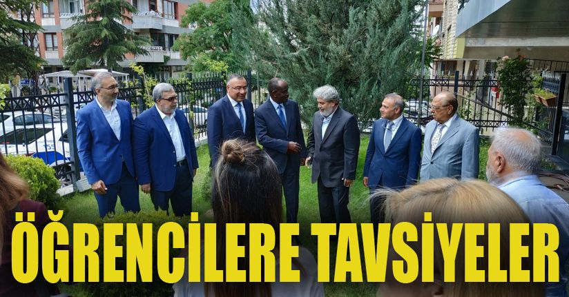 Düzce Üniversitesi öğrencileri Ruanda Dış İşleri Bakanı’nın verdiği konferansa katıldı
