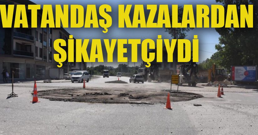 Aydınpınar Caddesine Yeni Kavşak