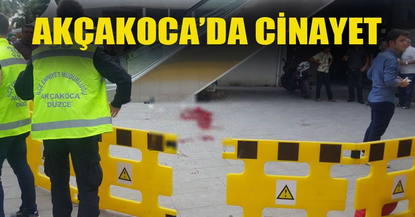 Akçakoca'da Cinayet 1 Ölü