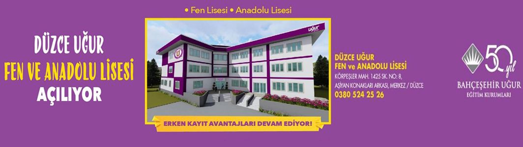 Düzce Uğur Okulları Yeni Binasında