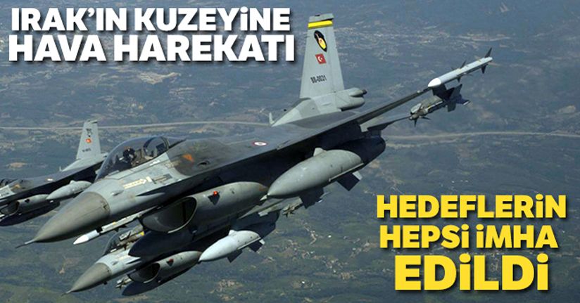 Irak'ın kuzeyinde 2 terörist etkisiz hale getirildi