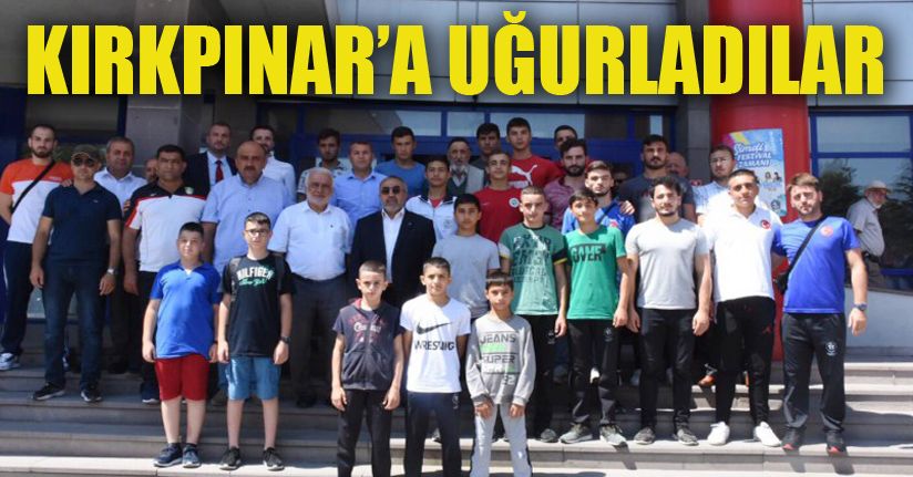 Hüdaver Gösterişli Güreşçileri Uğurladı