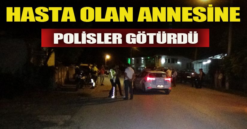Düzce polisi gece huzur için sokağa çıktı