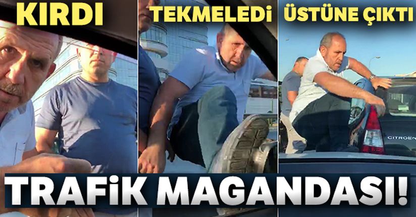 Pendik'te trafik magandası dehşeti