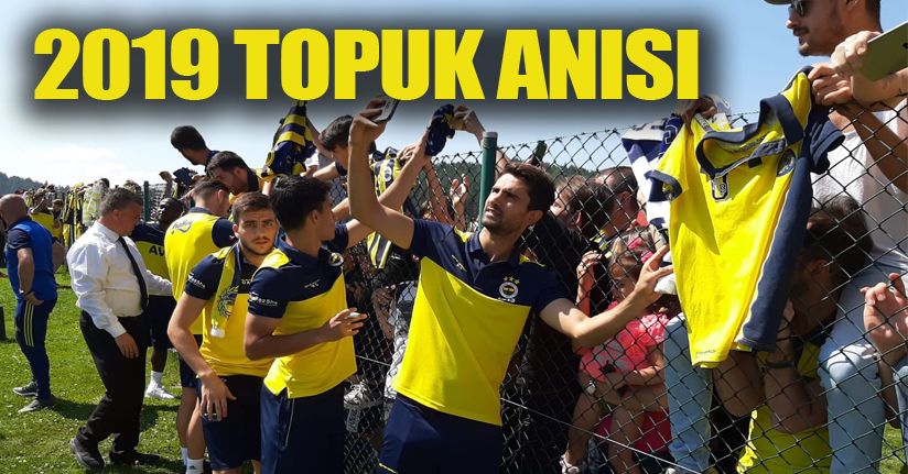 Fenerbahçeli futbolcular taraftarla bir araya geldi