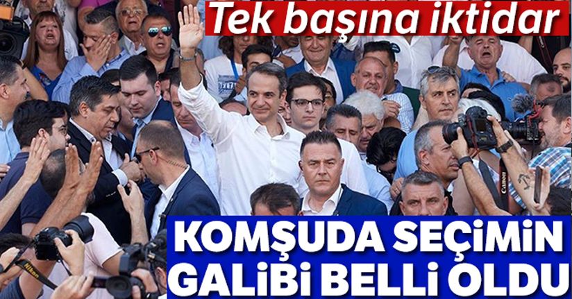 Yunanistan'da seçimin galibi Miçotakis