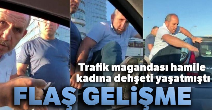 İstanbul'da hamile kadına dehşeti yaşatan maganda hakkında flaş gelişme!