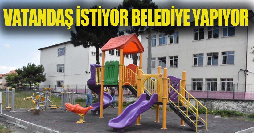 Karaca Mahallesi Parkı Tamamlandı