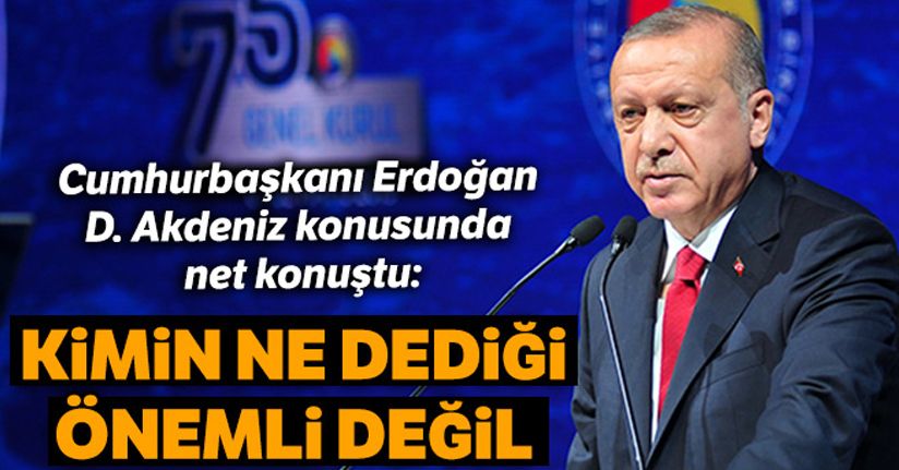 Cumhurbaşkanı net konuştu: Yolumuzdan alıkoyamazlar