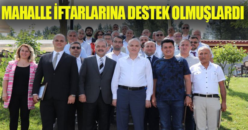 Başkan'dan İş Adamlarına Teşekkür Kahvaltısı