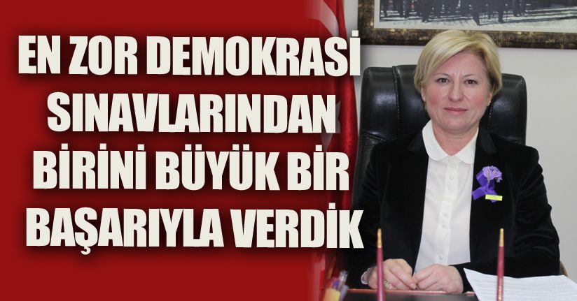 Baro Başkanı Azade Ay, “En ağır cezayı hak etmektedirler”