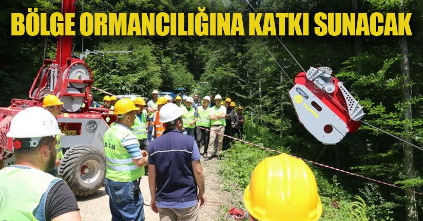Havai hattı ilk olarak Yığılca’da denendi