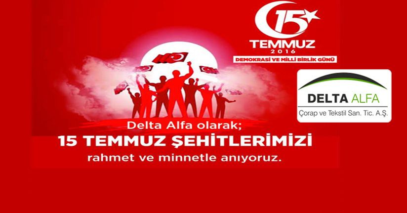 Delta Alfa'dan 15 temmuz Mesajı