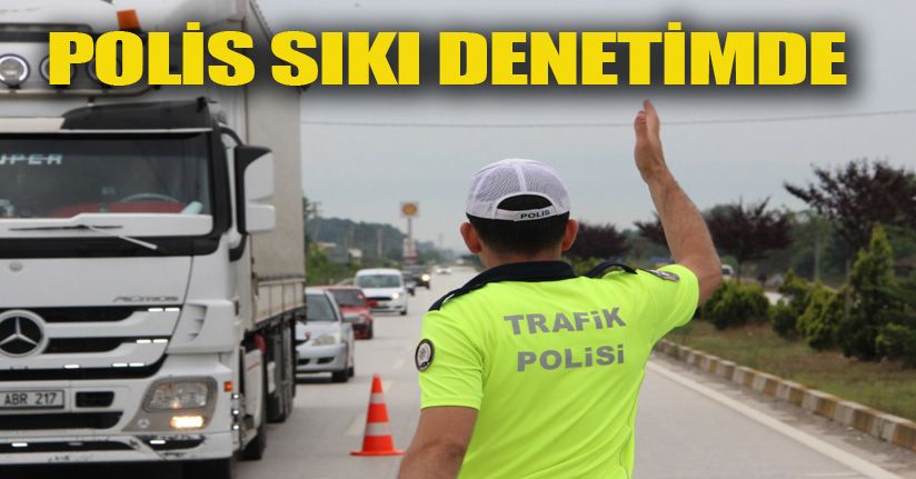 Trafik Şubeden radar denetimi