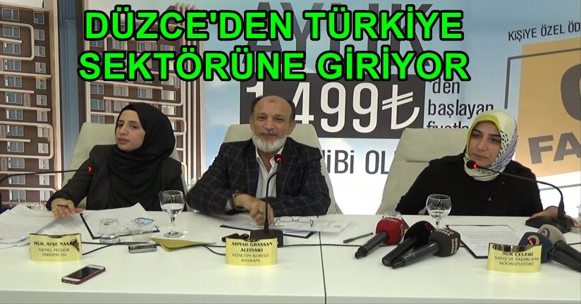 Masar İnşaat'tan Düzce'ye dev yatırım
