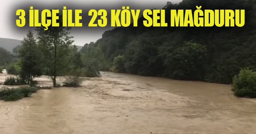 Sel Bilançosu Açıklandı