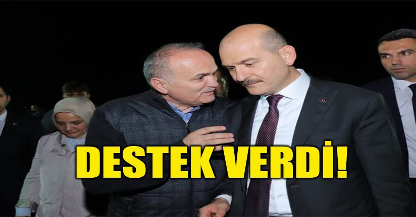 Başkan Özlü afet bölgelerini ziyaret etti