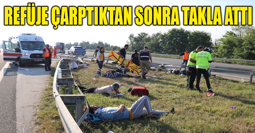 Bolu’da, TEM’de meydana gelen kazada 2 ölü