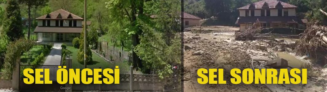 Felaketin öncesi ve sonrası ile Esmahanım Köyü