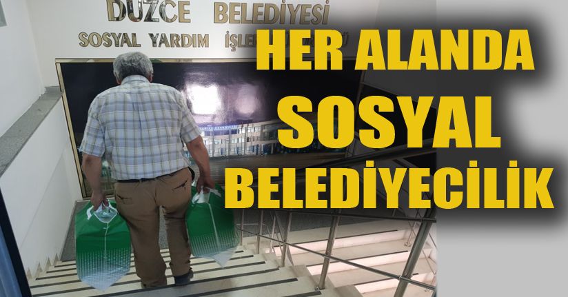 Belediye İhtiyaç Sahiplerinin Yanında