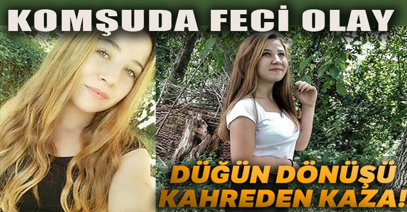 Düğün dönüşü 100 metreden uçuruma yuvarlandılar: 2 ölü, 1 yaralı