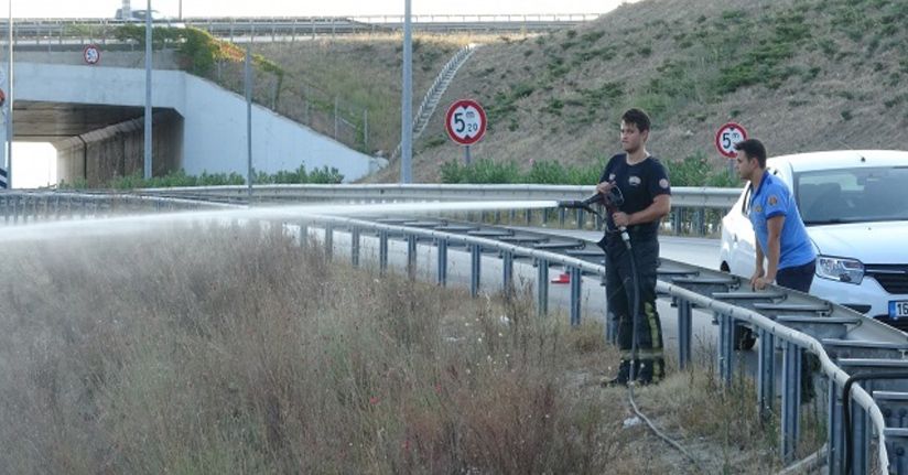 İtfaiye ekiplerine silahlı saldırı' ihbarı polisi ayağa kaldırdı