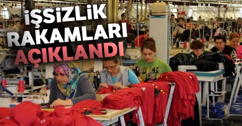 İşsizlik rakamları açıklandı !