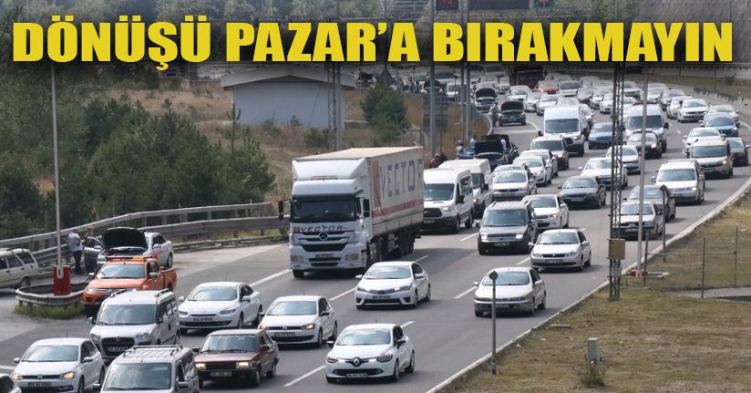 Bolu Dağı Tüneli’inden tatilde 500 bine yakın araç geçti