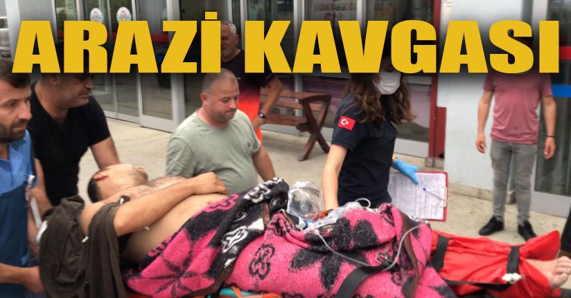 Arazi kavgasında kan aktı: 2 yaralı