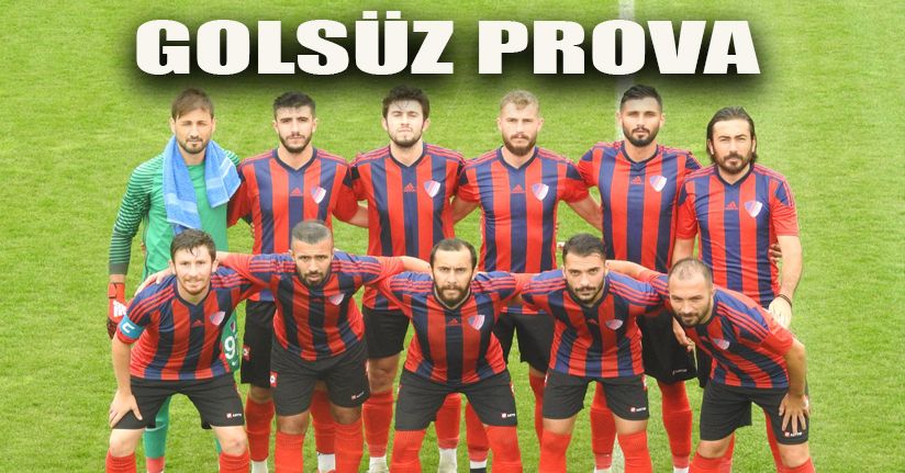 İkinci Hazırlık Maçında Golsüz Prova