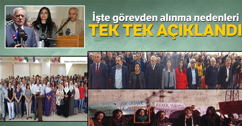 İşte 3 büyükşehir belediye başkanının görevden alınma gerekçeleri