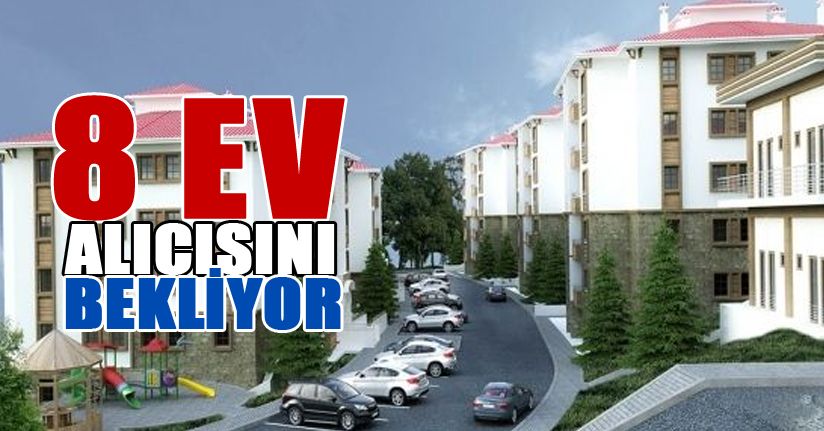 TOKİ Düzce'de 8 daire satacak!