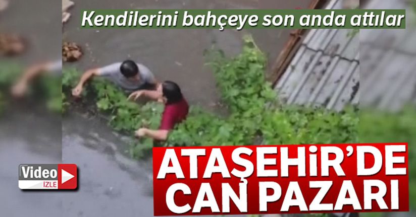 Ataşehir'de su baskını olan evde can pazarı