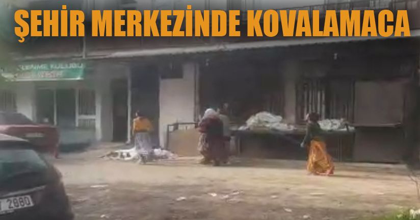 Tırnakçılar polisi uzun süre koşturdu