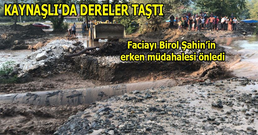 Geçici Köprüler Sel Sularına Dayanmadı
