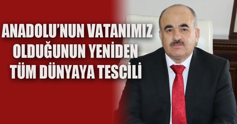 Vali Dağlı'dan 30 Ağustos Mesajı