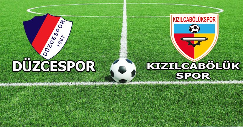 DÜZCESPOR: 1 - KIZILCABÖLÜKSPOR: 0