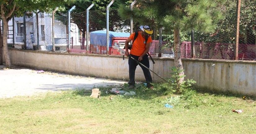 Okul Çevreleri Temizleniyor