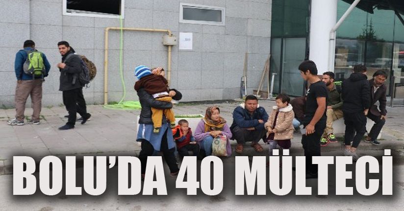İstanbul'a götürülme vaadiyle 40 mülteci Bolu'da bırakıldı